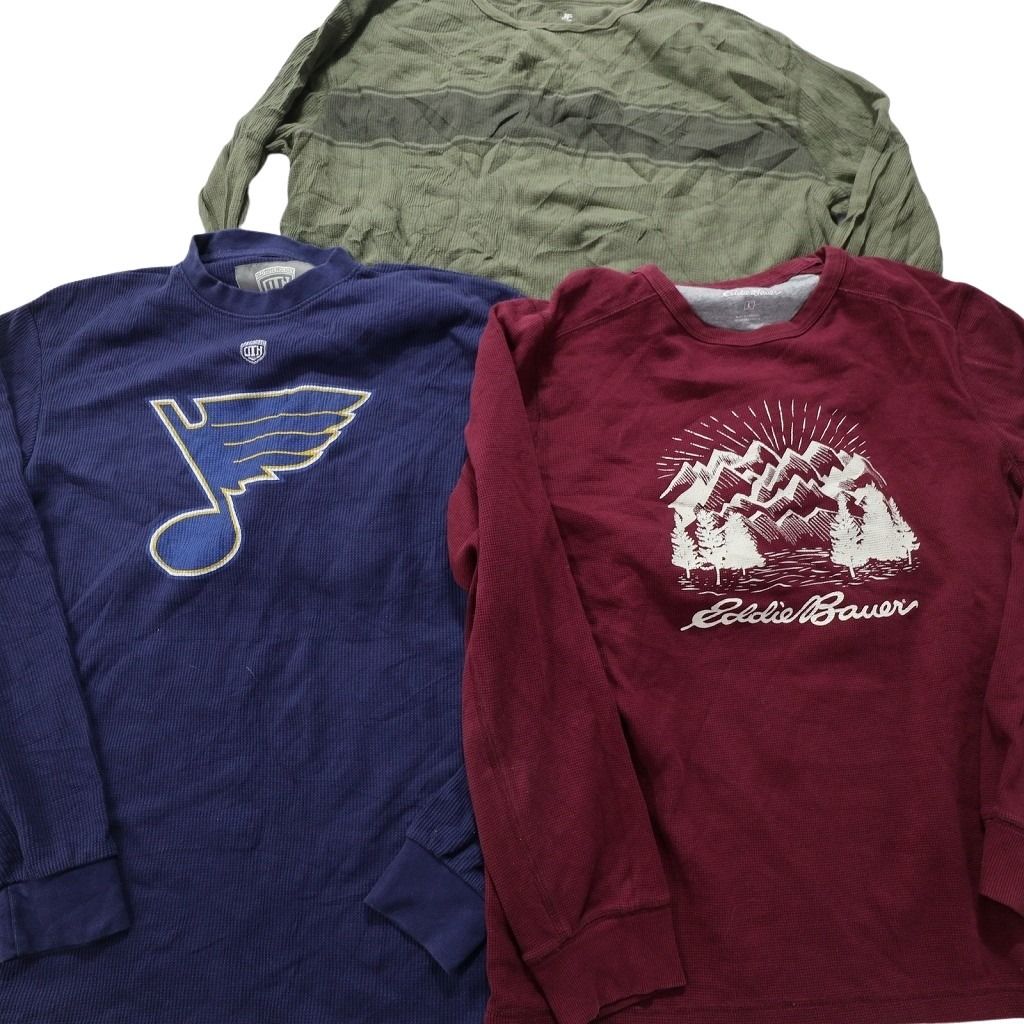 ラルフローレン長袖シャツ12枚セット！ 古着卸 まとめ売り サーマル 長袖Tシャツ 12枚セット (メンズ M ⁄L