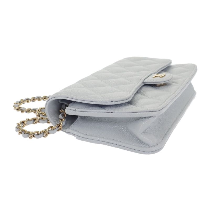 中古】シャネル CHANEL フラップ フォンケース AP3744 ショルダー 