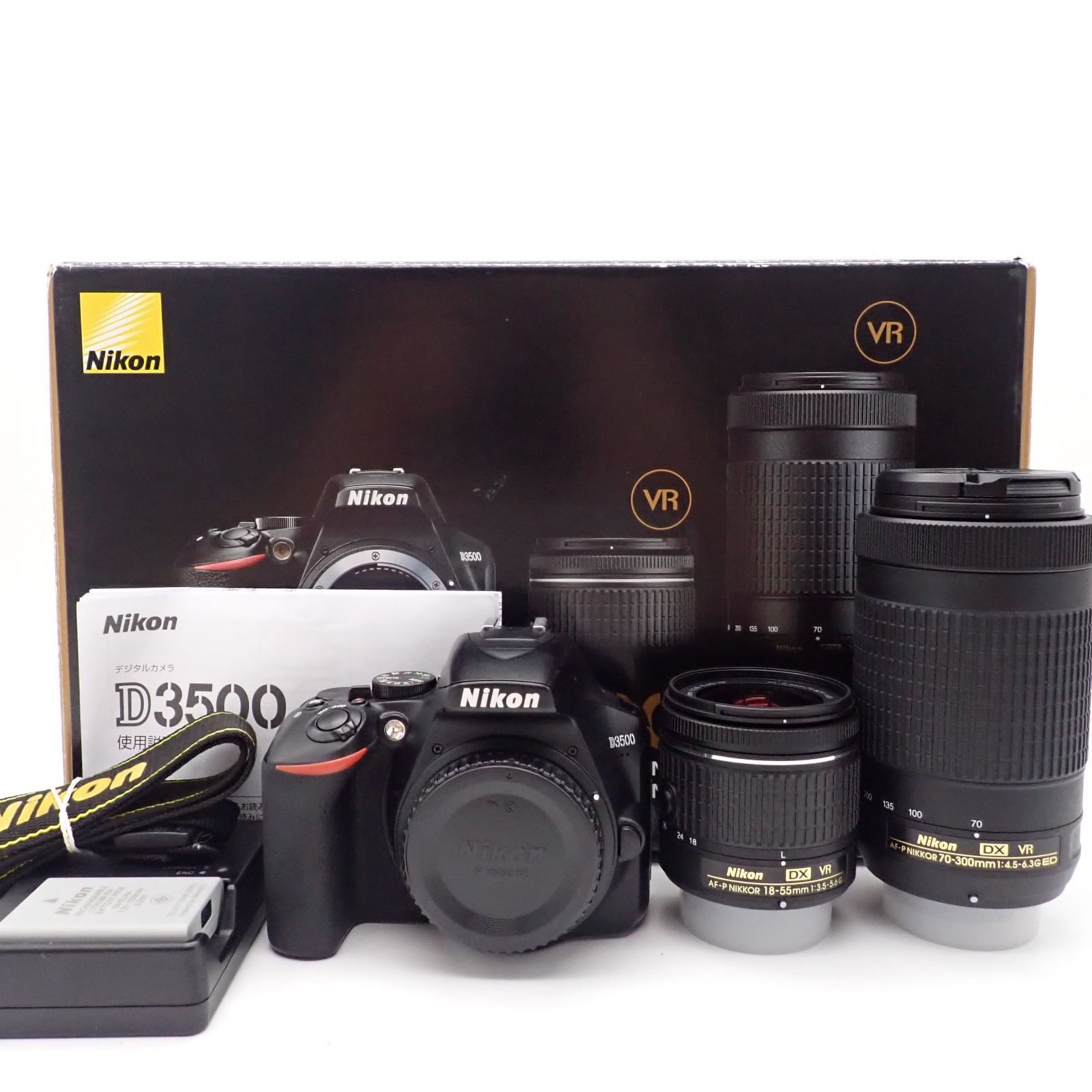 Nikon デジタル一眼レフカメラ D3500 ダブルズームキット