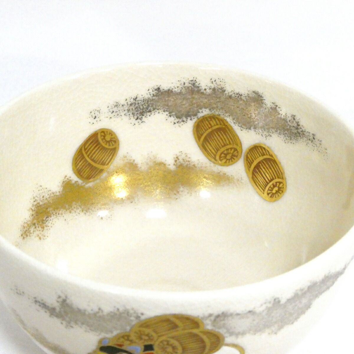 九月の特売品】眞葛焼 宮川香斎(真葛香斎)作 伊勢土産 茶碗 茶道具