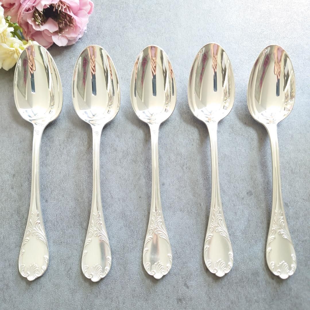 クリストフル マルリー デザートスプーン 5点