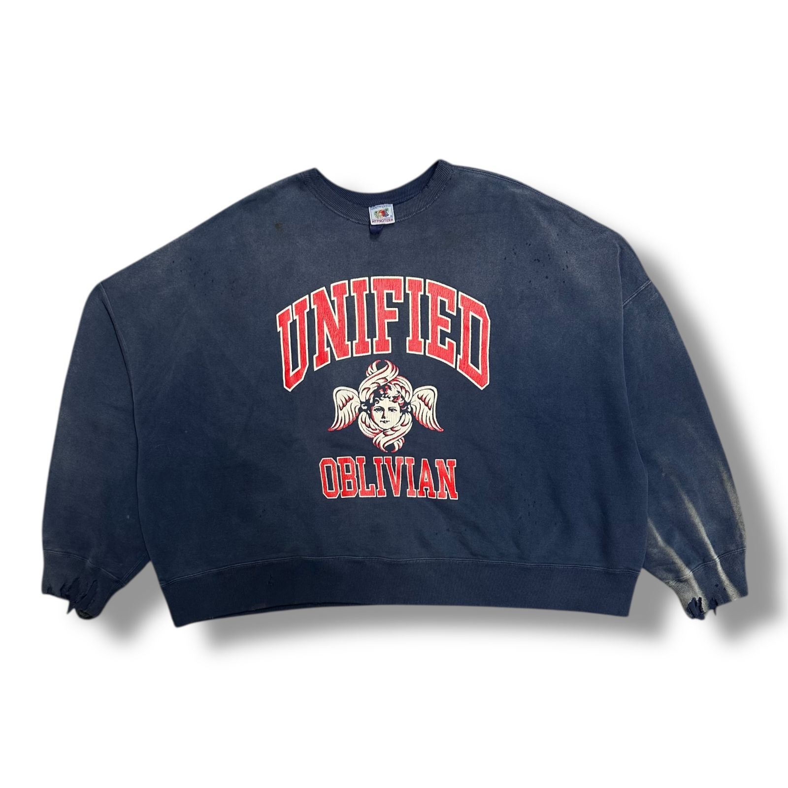 TO 参考上代72600円 SAINT MICHAEL 24AW CREW SWT / UNIFIED 