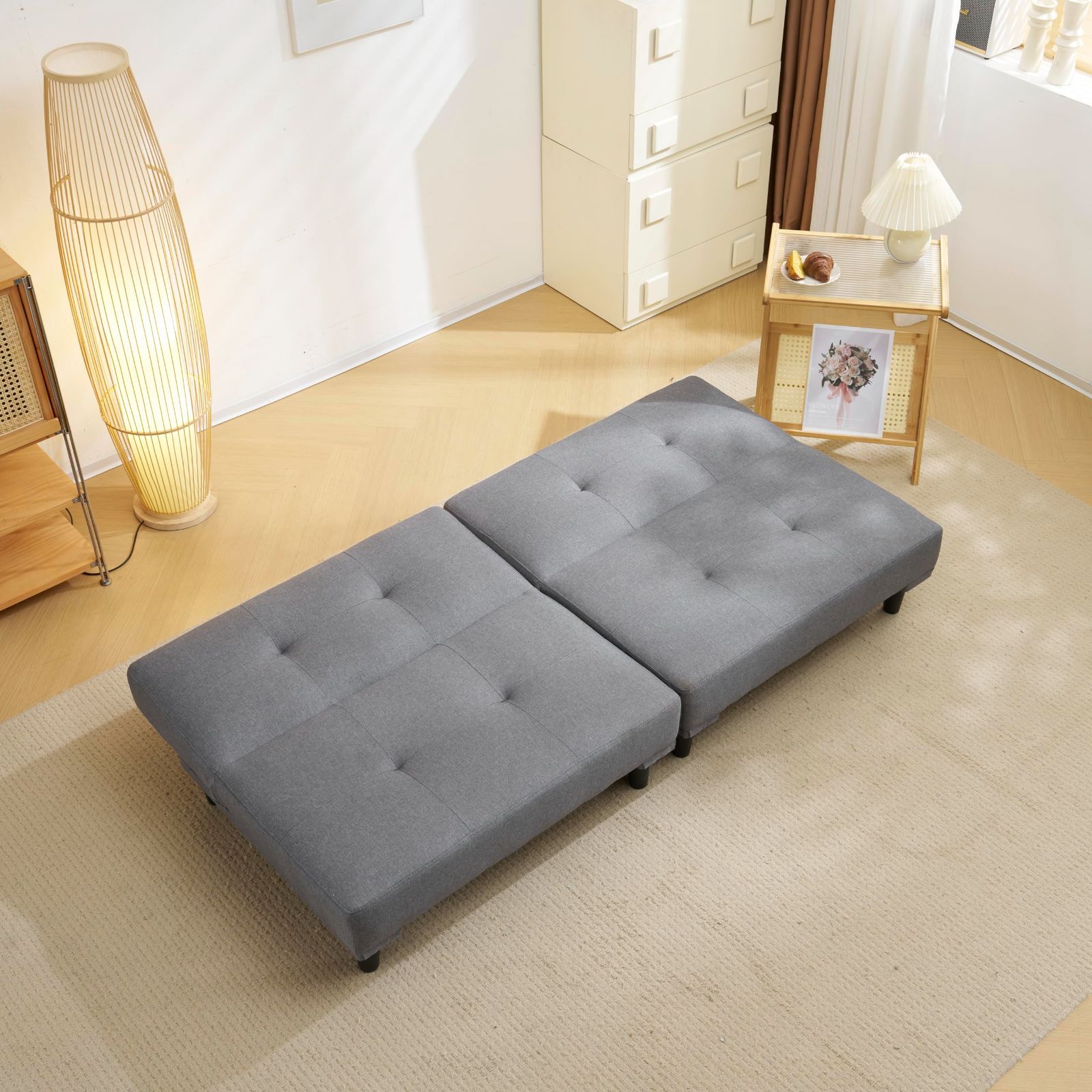 新着商品 オーエスジェイ OSJ ソファー ソファーベッド ソファ ソファベッド 2人掛け ローソファ ローソファー ファブリック 2人掛け こたつ リクライニング ベッド ロータイプ ソファーベット グレー ファブリック