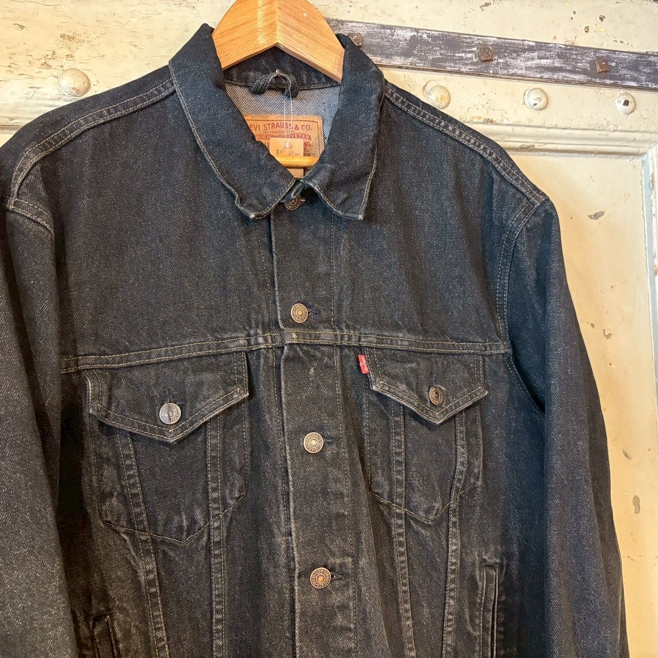 Levis リーバイス 70503-02 先染めブラック ユーロモデル 90年代 90年代 ユーゴスラビア製 Levi's ユーロリーバイス 70503 02 先