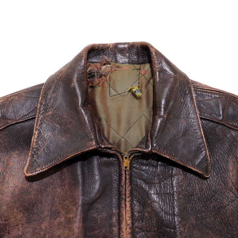 50s レザージャケット ホースハイド スポジャケ Schott BUCO fe7d1df0f6fca5891452b739c91cc8