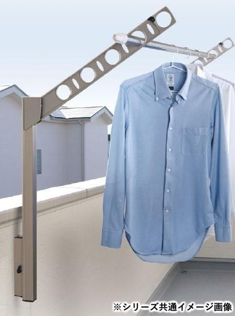 DRY WAVE 腰壁用可動式物干金物 アーム長さ550mm SF55 ダークブロンズ