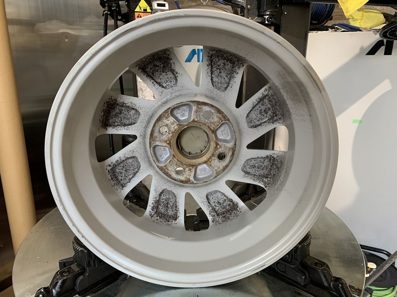 ダイハツ　純正アルミホイール13インチ4枚　 　対応車種・ムーヴ等 中古アルミホイール 13インチ 4本 ダイハツ 純正アルミ 4.5J 4