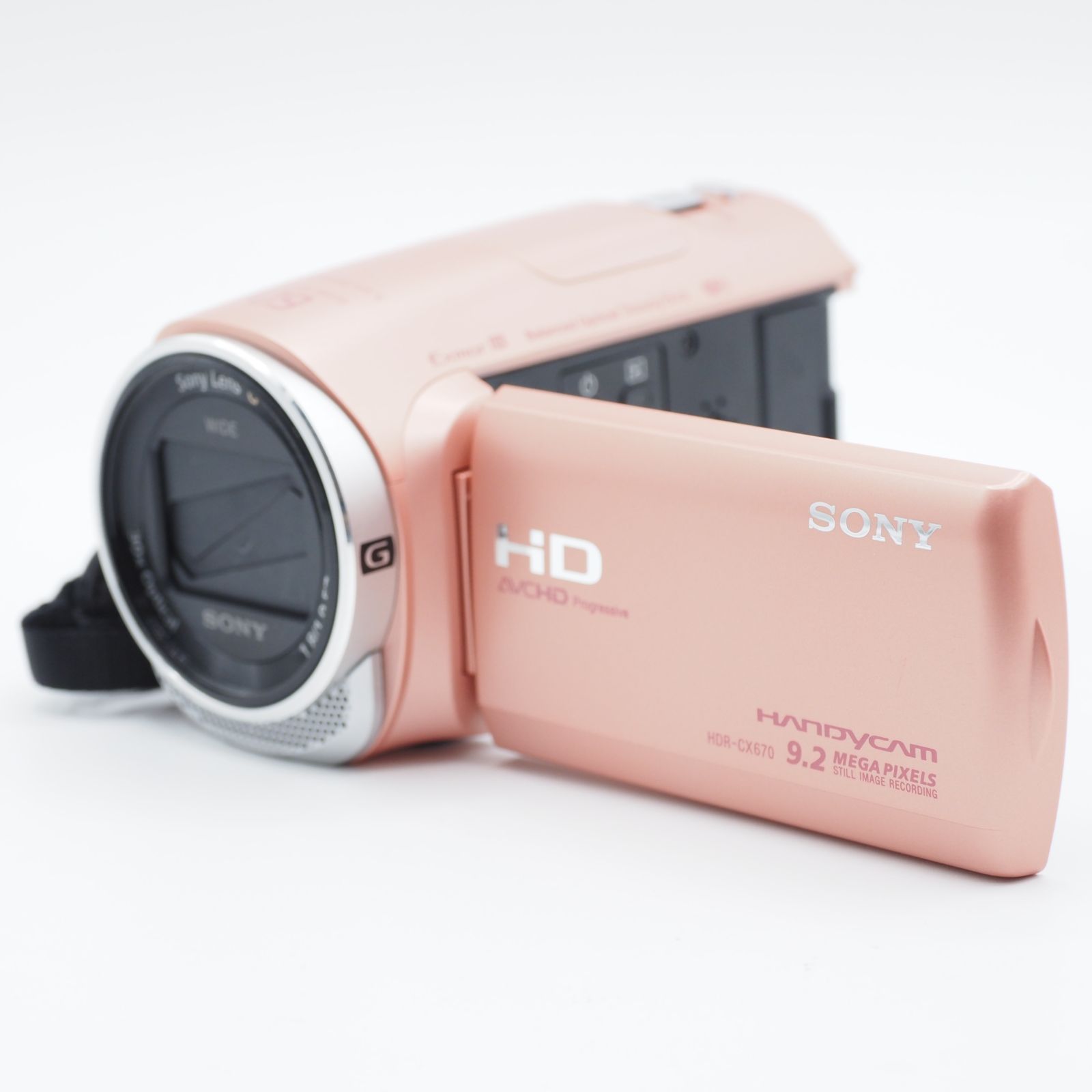 ☆新品級☆ SONY ソニー HDビデオカメラ Handycam HDR-CX670 ピンク 