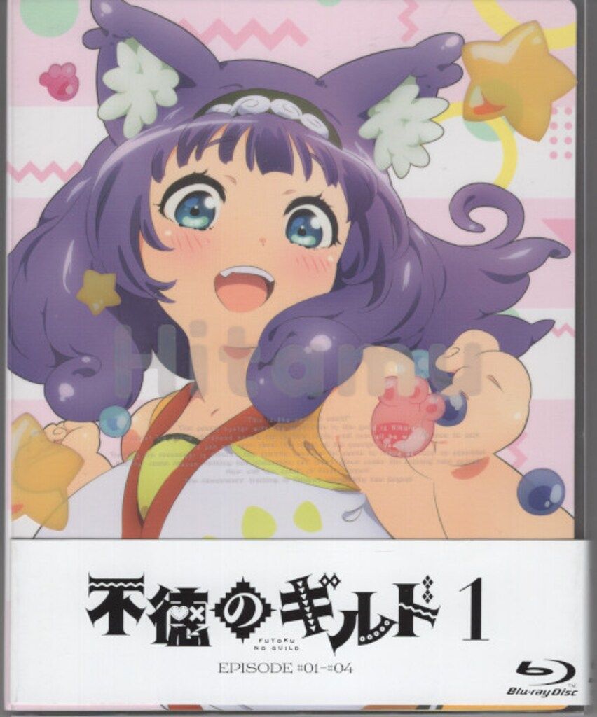 アニメBlu-ray 不徳のギルド 初回全3巻セット