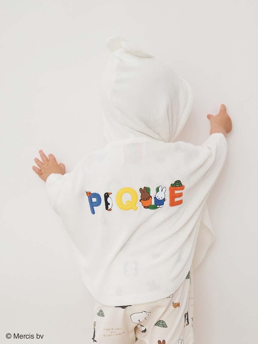 早い者勝ち GELATO PIQUE ジェラート ピケ DickBruna BABYmiffyパイルポンチョ PBCT254420 OWHT こんなモデルもご提供中！