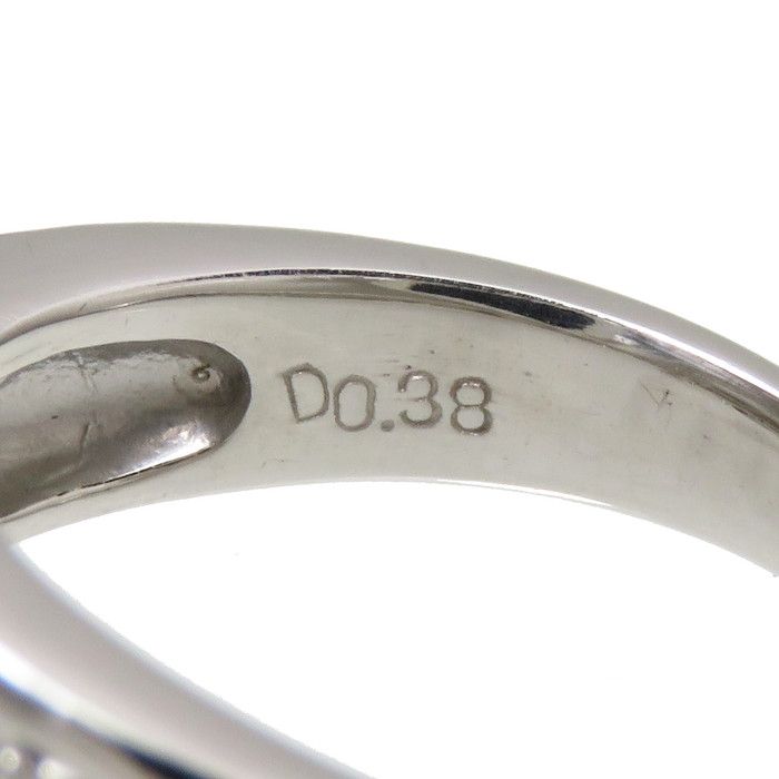 リング・指輪  Pt900 ブラウンダイヤモンド(推定FB-SI