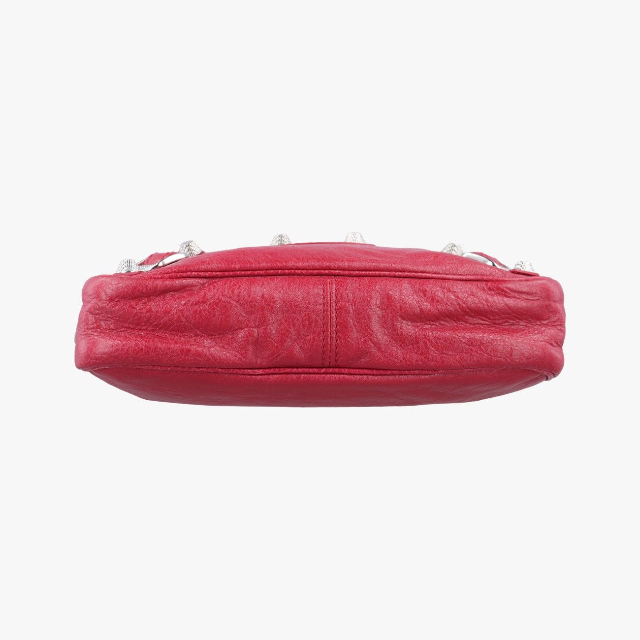 バレンシアガBalenciagaジャイアントヒップレッドラムスキン237203.6213.D.002123