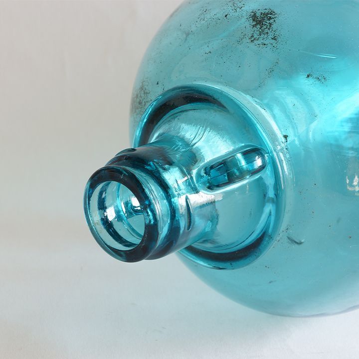 ガラス 容器 花器 古道具 アンティーク レトロ ガラス 大きなボトル 花瓶 水差し 花器 古道具 レトロ