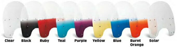 リプレイスメントシールド Clear 高さ：15インチ 2000〜17年FLS、FLSTN