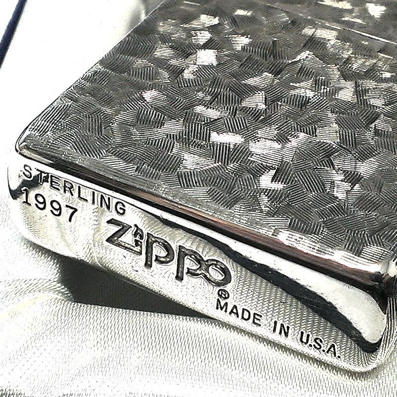 【ロシア】[b-5] STERLING ZIPPO 2000年製 ヴィンテージジッポー 喫煙具・ライター