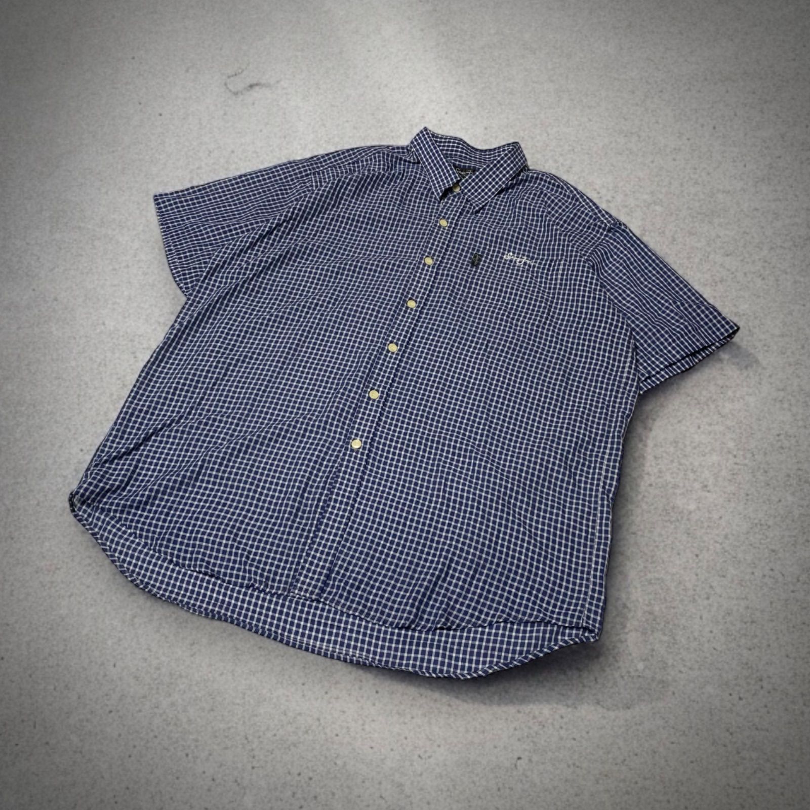 90-00s Sean John S/S Check Shirt ショーンジョン チェックシャツ 