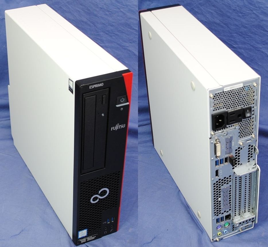 即戦力！富士通/FUJITSU ESPRIMO 第7世代 i5-7500/NVMeSSD128G+HDD500G