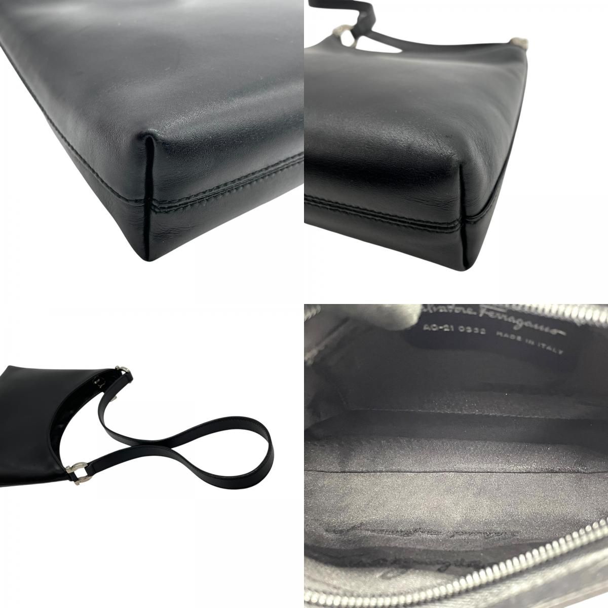 美品 Salvatore Ferragamo フェラガモ ガンチーニ ワンショルダー  