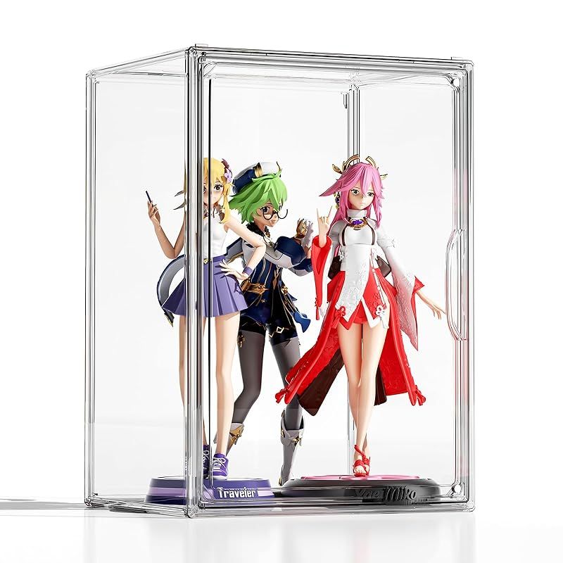 楽天市場】アクリル フィギュアケース 5面体 W480×D480×H480