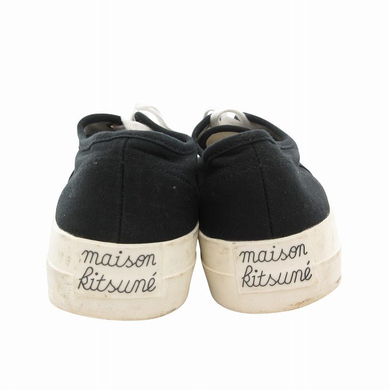 【関税込み】Maison Kitsune ローカットスニーカー 楽天市場】Maison Kitsune メゾン キツネ キャンバススニーカー