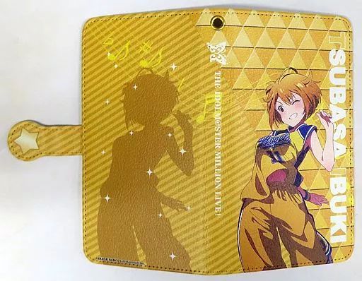 アイドルマスターミリオンライブ　手帳型スマートフォンケース　伊吹翼 中古】携帯ジャケット・カバー 伊吹翼 手帳型スマホケース