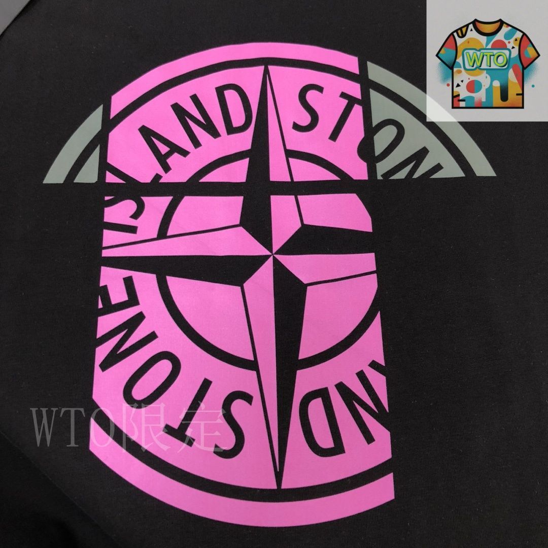【STONE 】ストーンアイランド ロゴプリント Tシャツ STONE ISLAND／ストーンアイランド／バックプリント