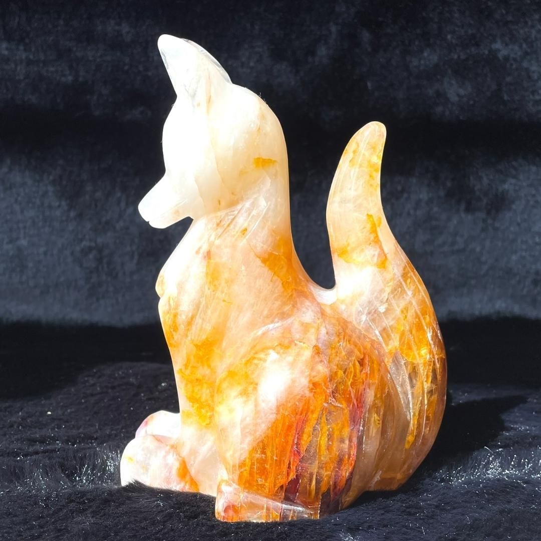 【希少 ゴールデンヒーラーヘマタイト 】天然石 パワーストーン 狐 成功 開運 希少 ゴールデンヒーラーヘマタイト 】天然石 パワーストーン 狐