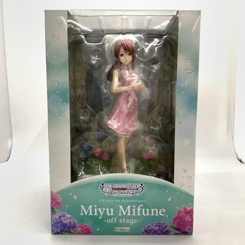 中古】未開封・特典付）1/8 三船美優-off stage-(ｱｲﾄﾞﾙﾏｽﾀｰ