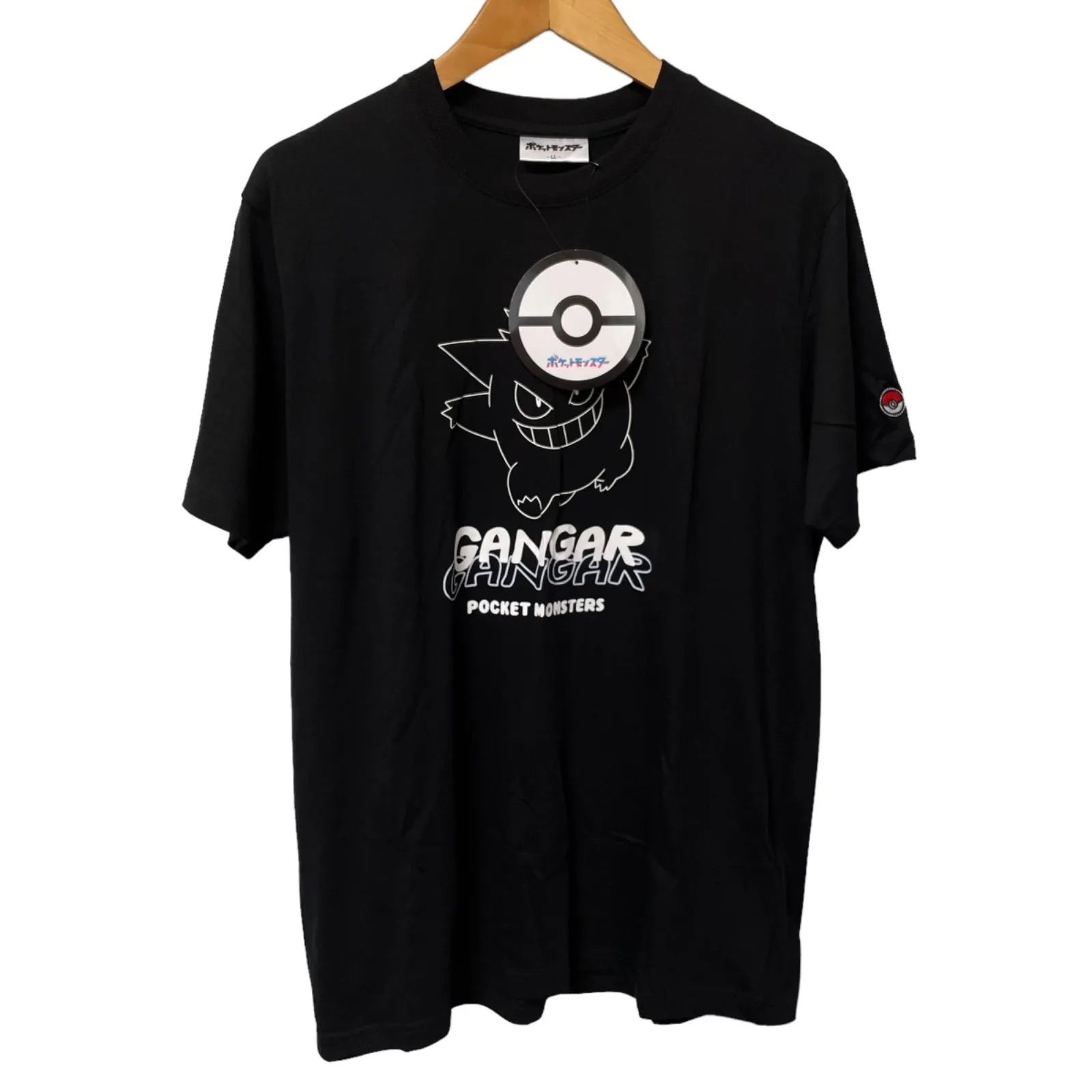 新品】タグ付き ポケモン ゲンガー 半袖tシャツ ブラック 黒 服 - メルカリ