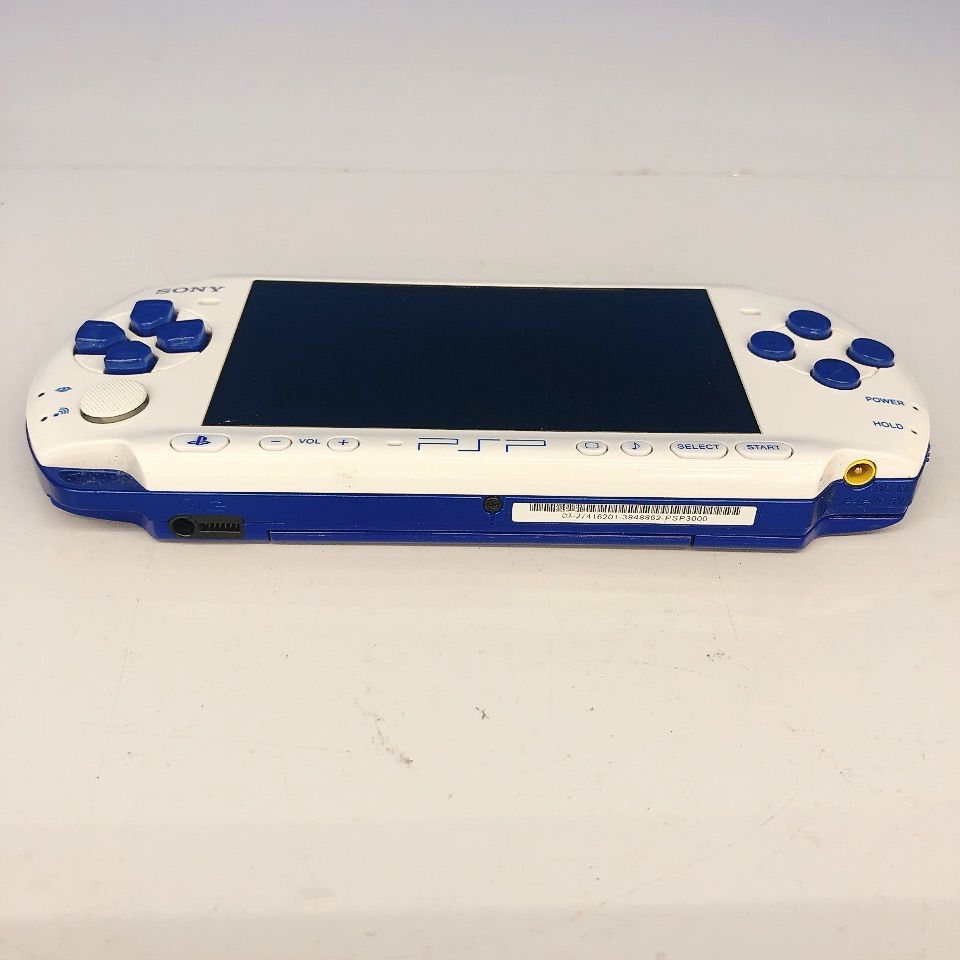 ジャンク品】SONY PSP 3000 ホワイトブルー 本体
