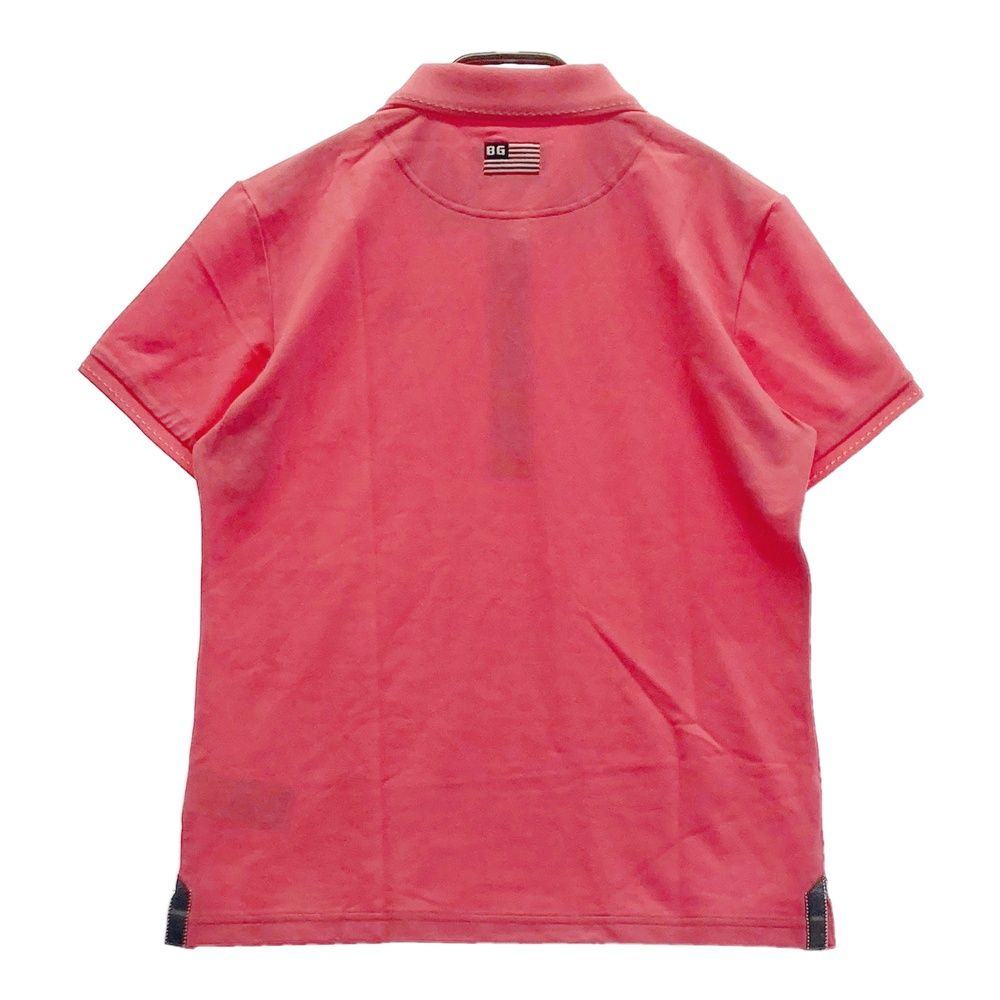 サイズ M BRIEFING GOLF ブリーフィング モデル 半袖ポロシャツ ピンク系 240101540676 ゴルフウェア レディース ストスト