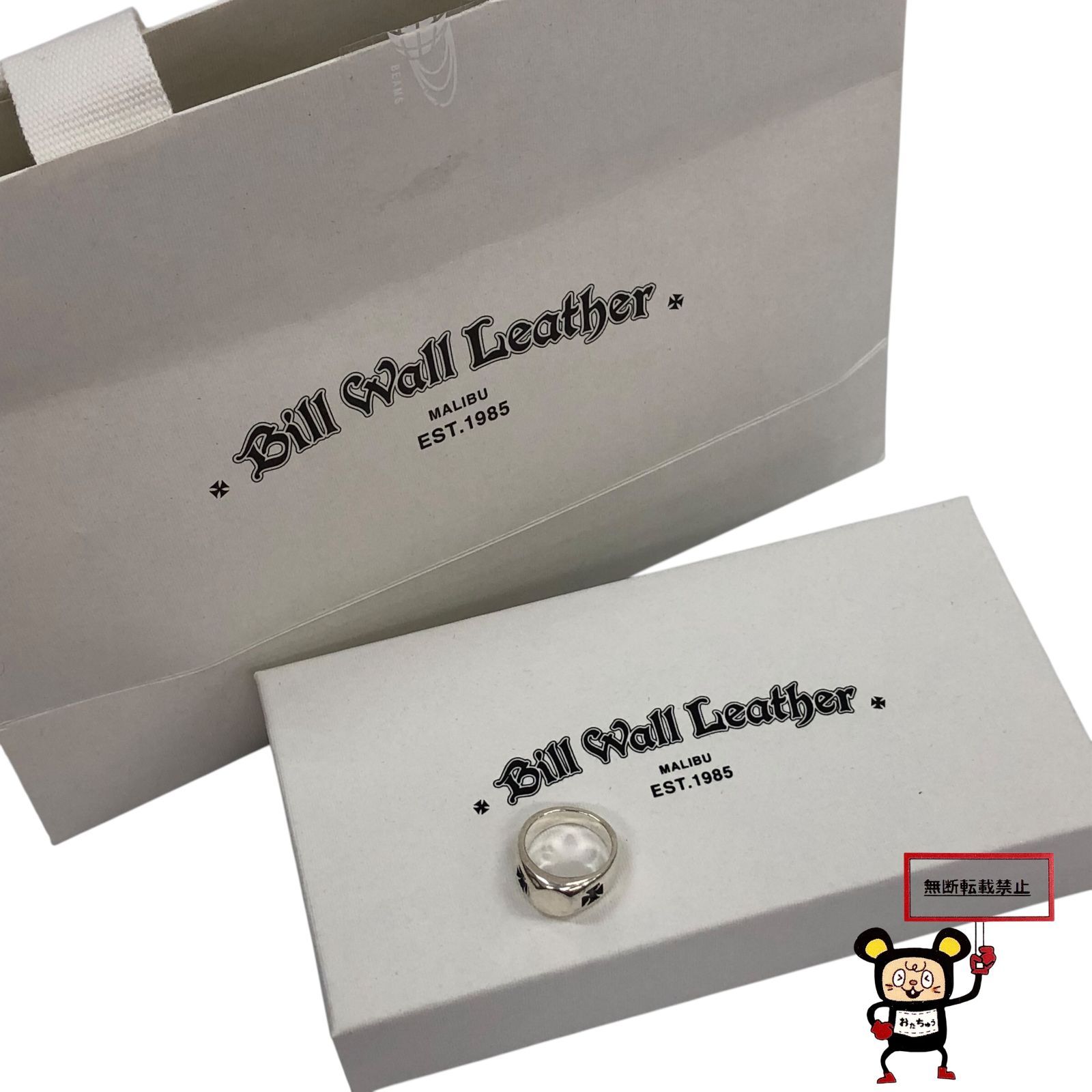 Bill Wall Leather シグネットリング 925x18K BILL WALL LEATHER 指輪 リング Bill Wall Leather / スモール