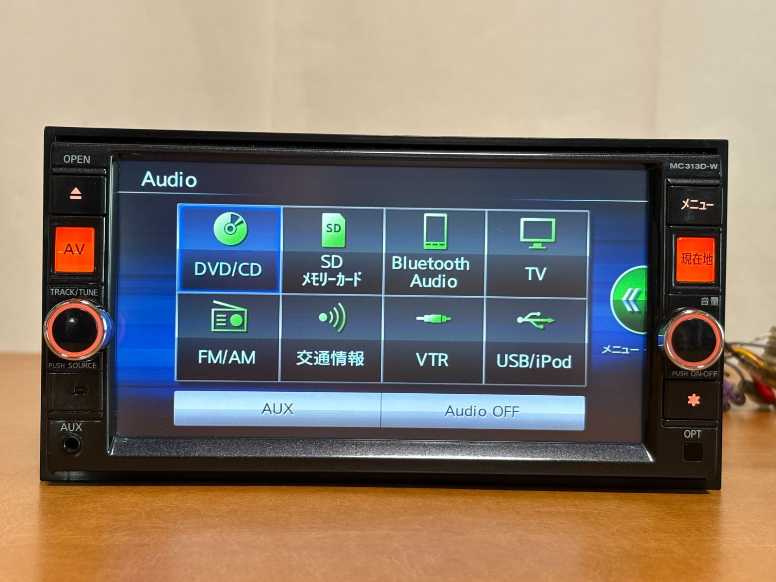 *MC313D-W* 日産純正 SDナビ地デジ Bluetooth ☆MC313D-W☆ 日産純正 SDナビ 地デジ Bluetooth リフレッシュ