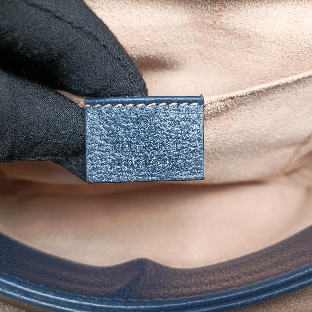 グッチGucciオフィディアブルー×ネイビー×レッドレザー503877E030894188