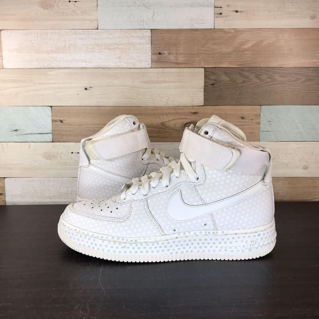 NIKE AIR FORCE 1 HIGH エア フォース 1 ハイ カット ホワイト ドット