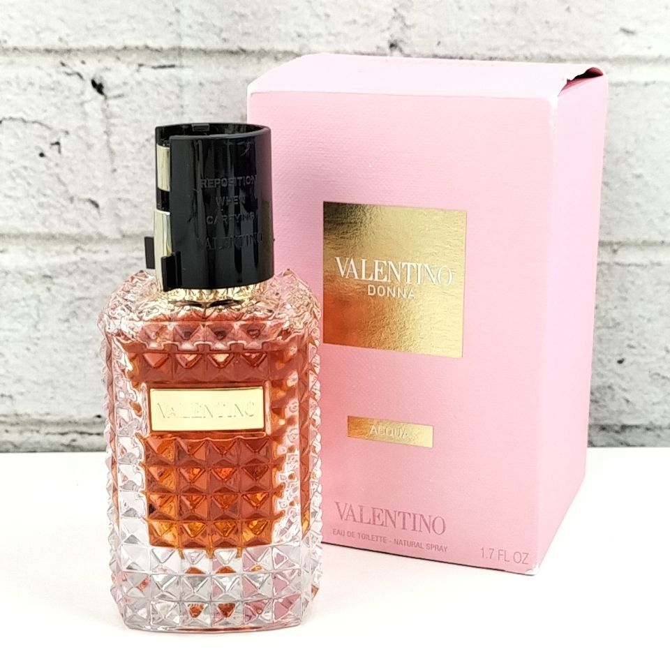Valentino ヴァレンティノ ウオモ アクア オードトワレ 75ml VALENTINO 】X 103 A-1 50ml ほぼ満タン DONNA ACQUA