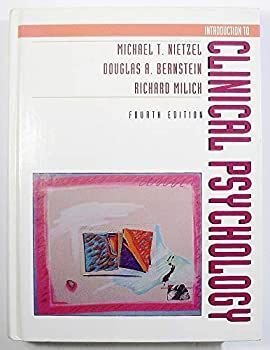 【中古】Introduction to Clinical Psychology