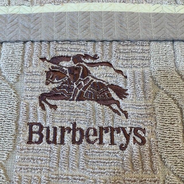 バーバリー Burberrys タオルケット Cotton100 FLOORTYPEBEDLINEN 西川