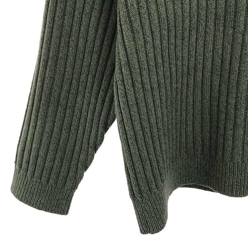 美品】 slopeslow / スロープスロウ | LAMB CASHMERE RIB MOCK