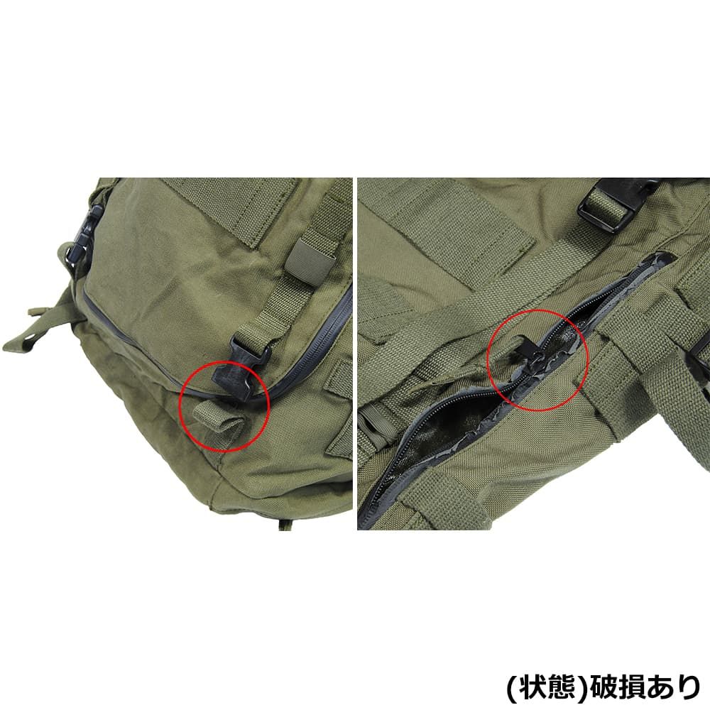 オーストリア軍放出品 バックパック 大型 70L 雨蓋着脱可能 ナイロン製 オリーブドラブ [ ジャンク品 ] - メルカリ