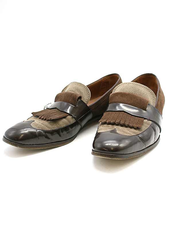 JIMMY CHOO ブラウンローファー JIMMY CHOO ブラウンローファー JIMMY CHOO ブラウンローファー