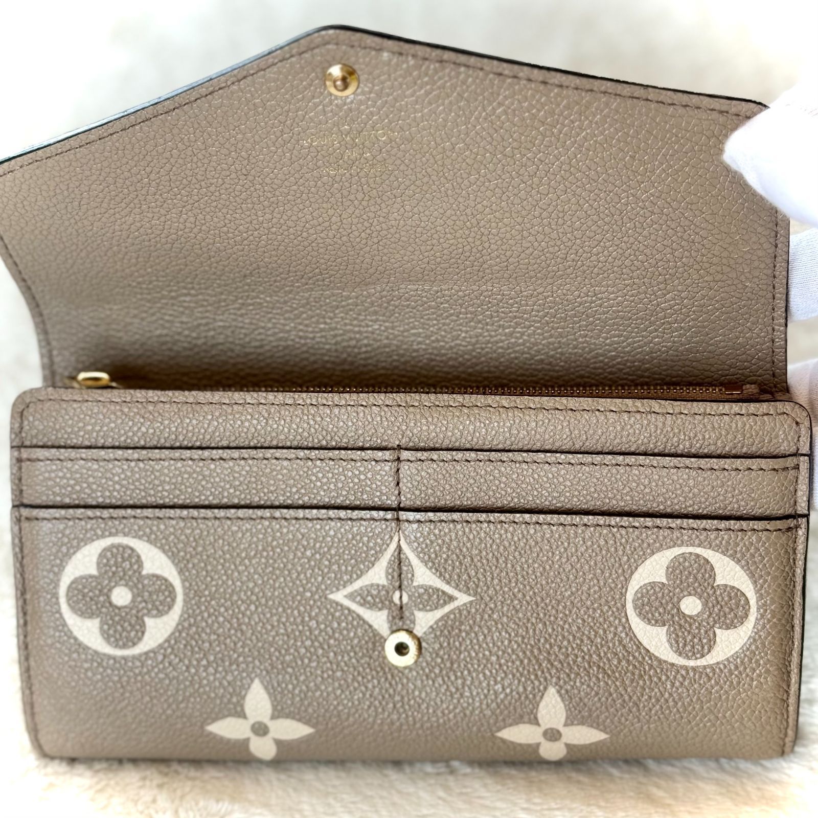 フラップ長財布ルイヴィトン モノグラム 正規品超美品 LOUIS VUITTON ルイ・ヴィトン モノグラム 長財布