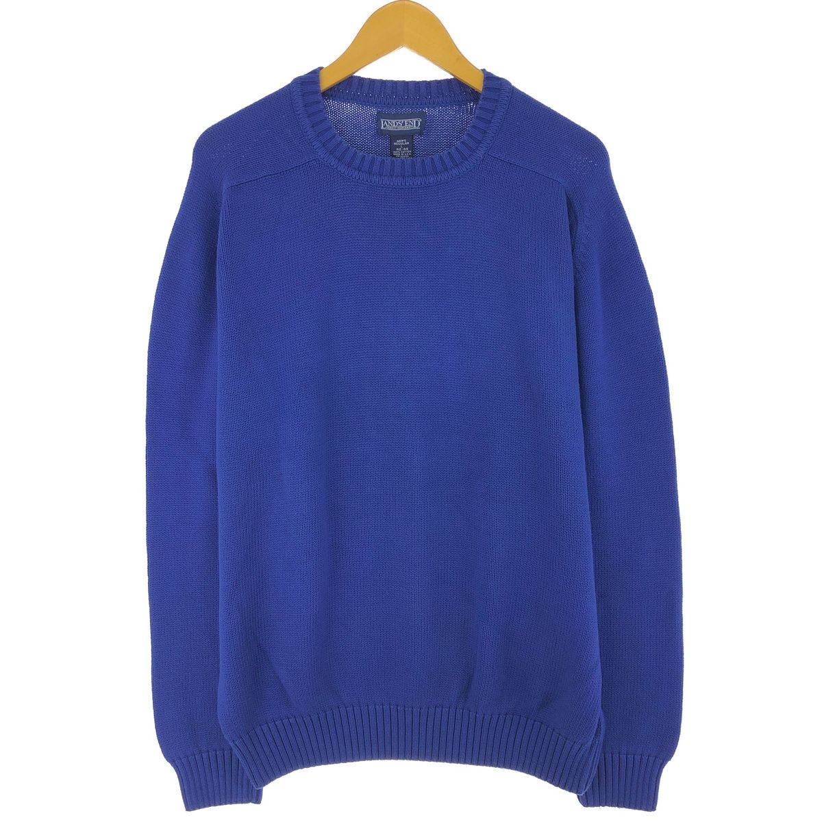 90s usa製 LANDS’END スウェット XL 無地 ネイビー 90s usa製 LANDS'END スウェット XL 無地 ネイビー