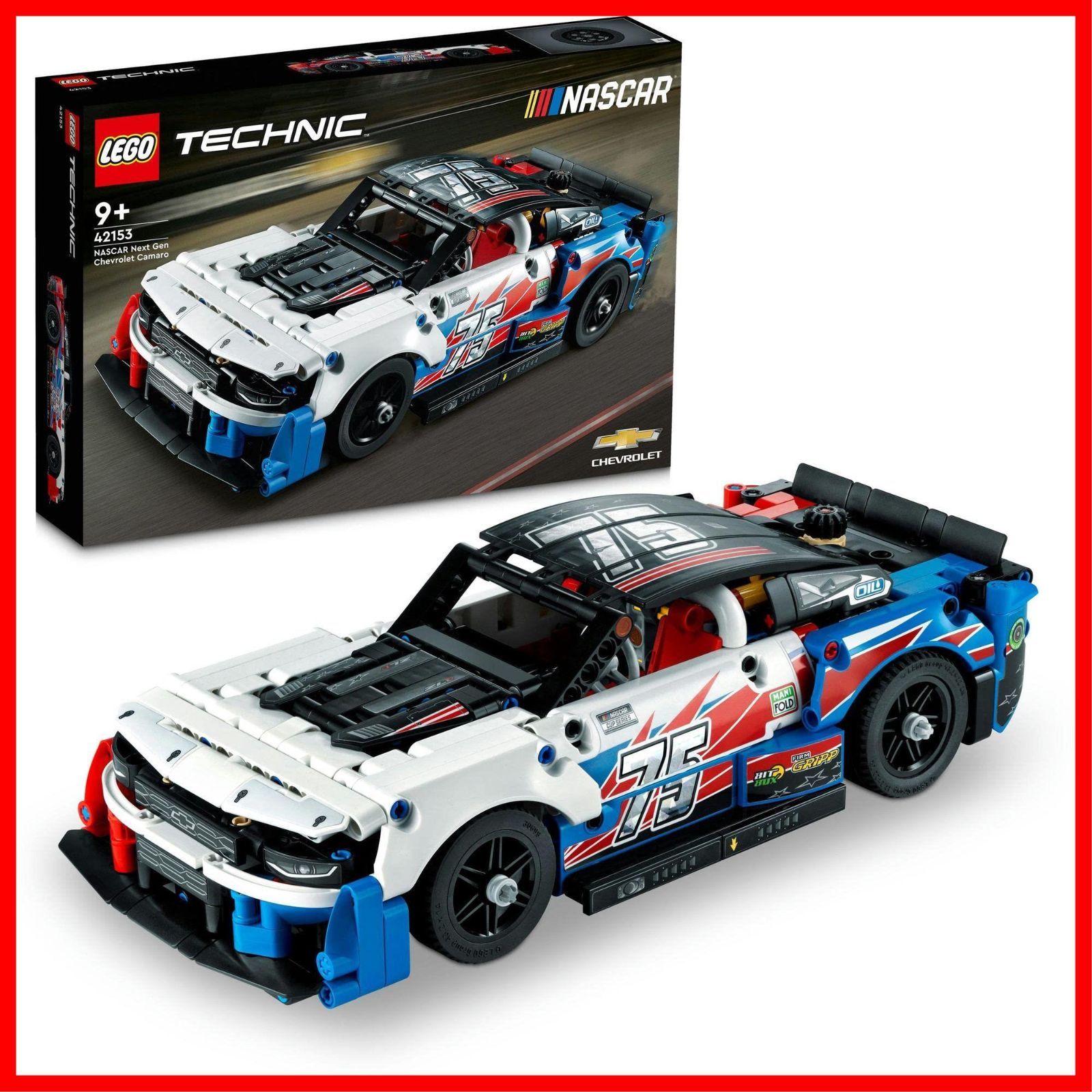 新着】レゴ(LEGO) テクニック NASCAR(R) シボレー カマロ ZL1 42153