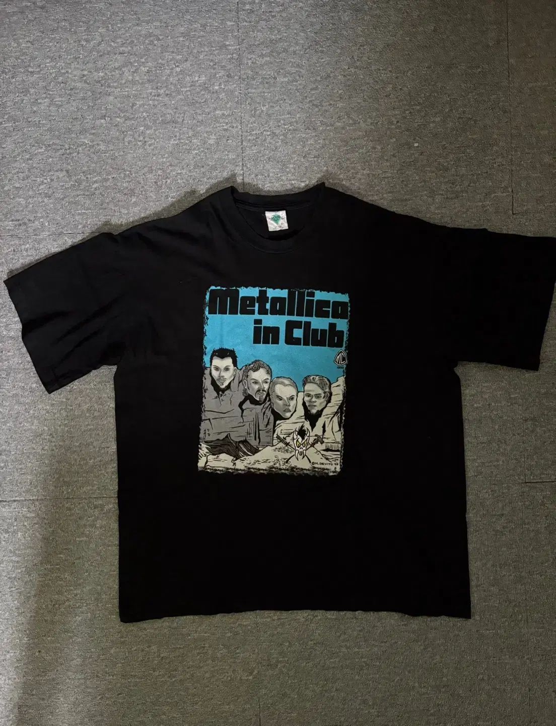 XXL 90s METALLICA メタリカ ハリー オマージュ バンド t シャツ