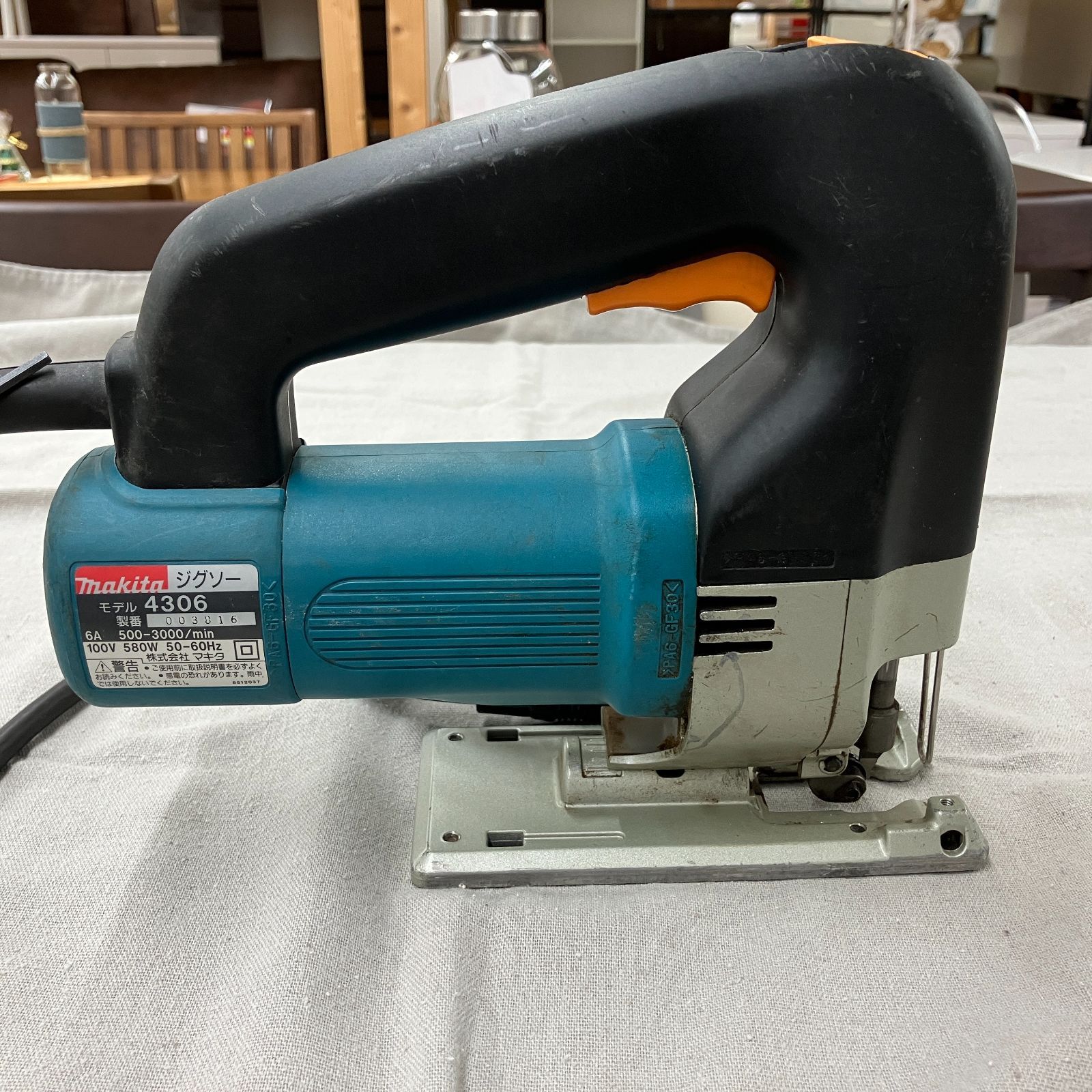 makita マキタ ジグソー 電動ジグソー 4306 中古品 動作確認済み 送料無料 2432 - メルカリ