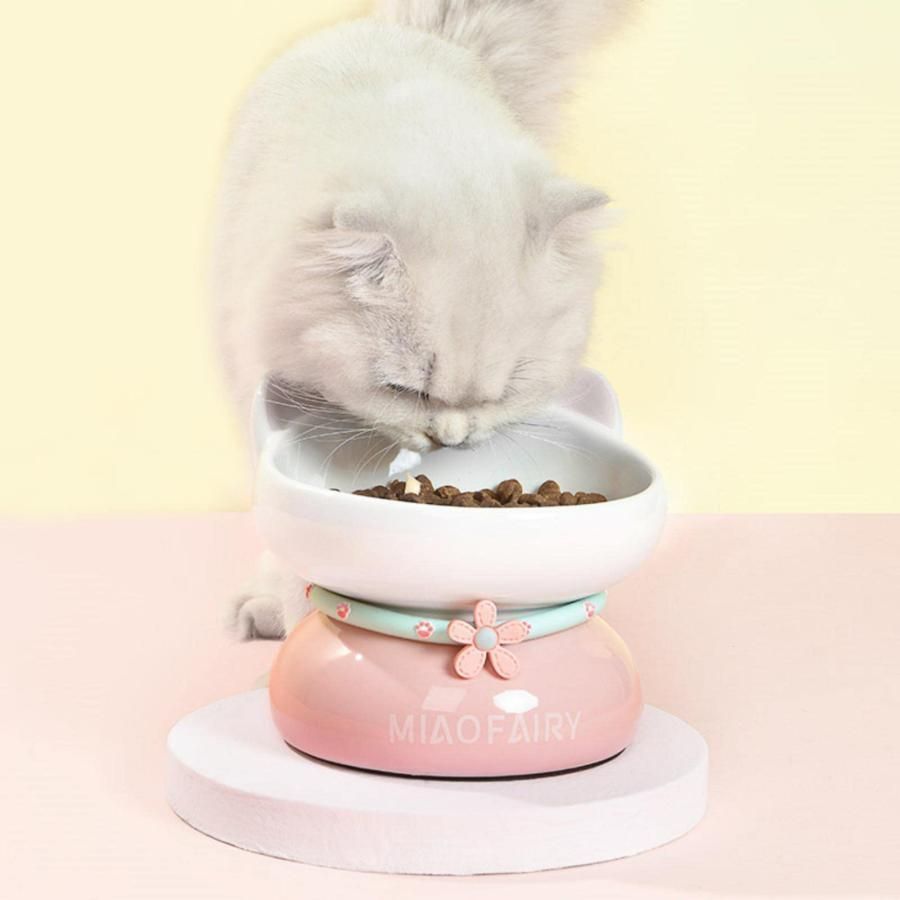 陶器製 猫ボウル