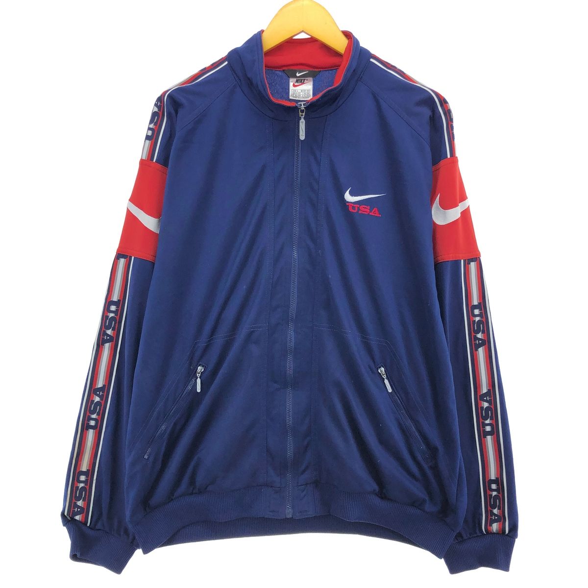 古着 90年代 ナイキ NIKE ジャージ トラックジャケット メンズL相当 