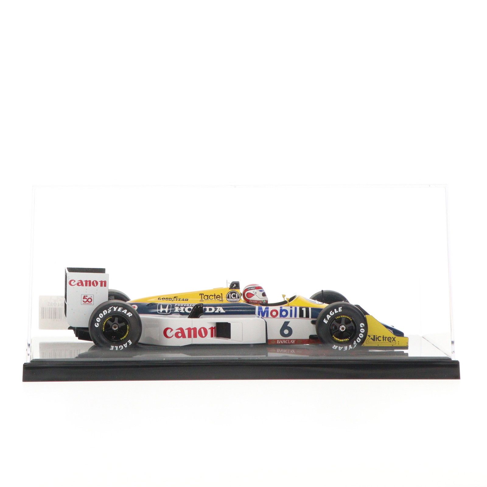 1/43 Williams FW11B Winner Hungary GP 1987 Nelson Piquet #6 完成品