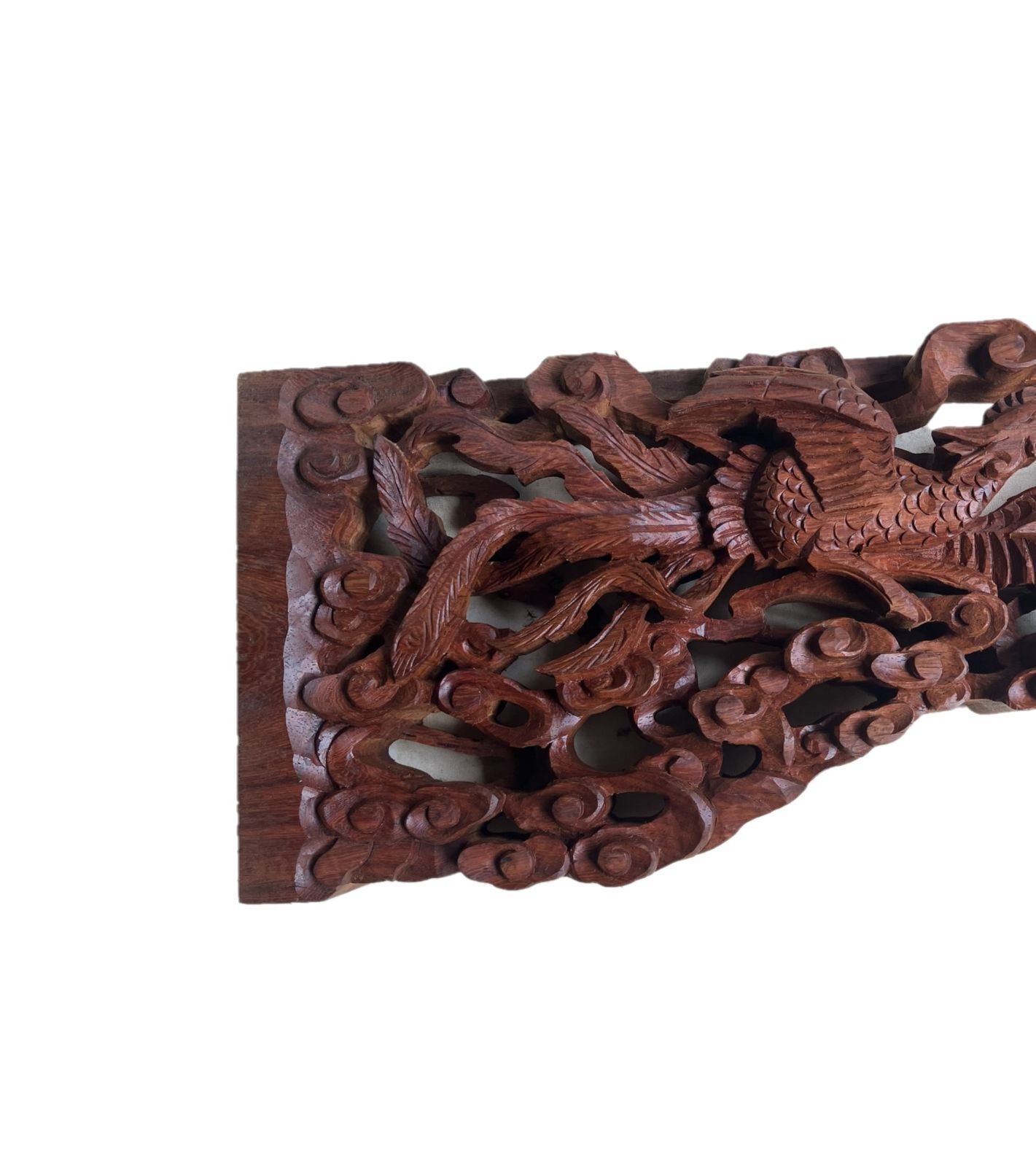 B49 紫檀 欄間 彫刻